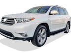 Set of 2 Polished 6" Side Steps for Toyota Highlander (2008-2013)