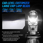 2X H4 H7 H8 H9 H11 LED Headlight Bulbs 6500K 22000LM 120W for