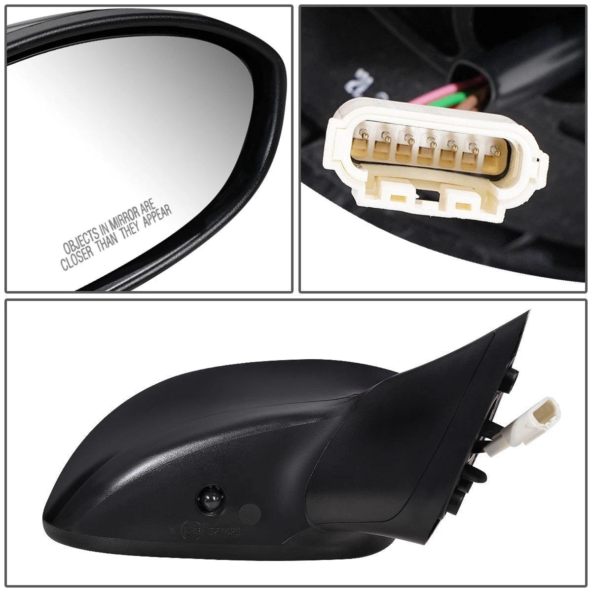Heated Door Mirror for Fiat 500 (2012–2018) FI1321100