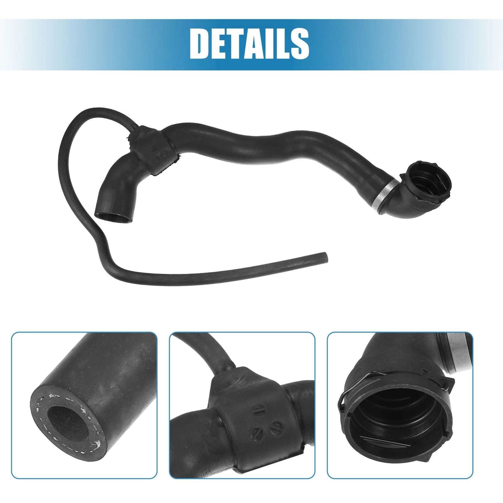 Upper Radiator Coolant Hose for Mercedes-Benz CL500 (2000–2006) No.A2205010182