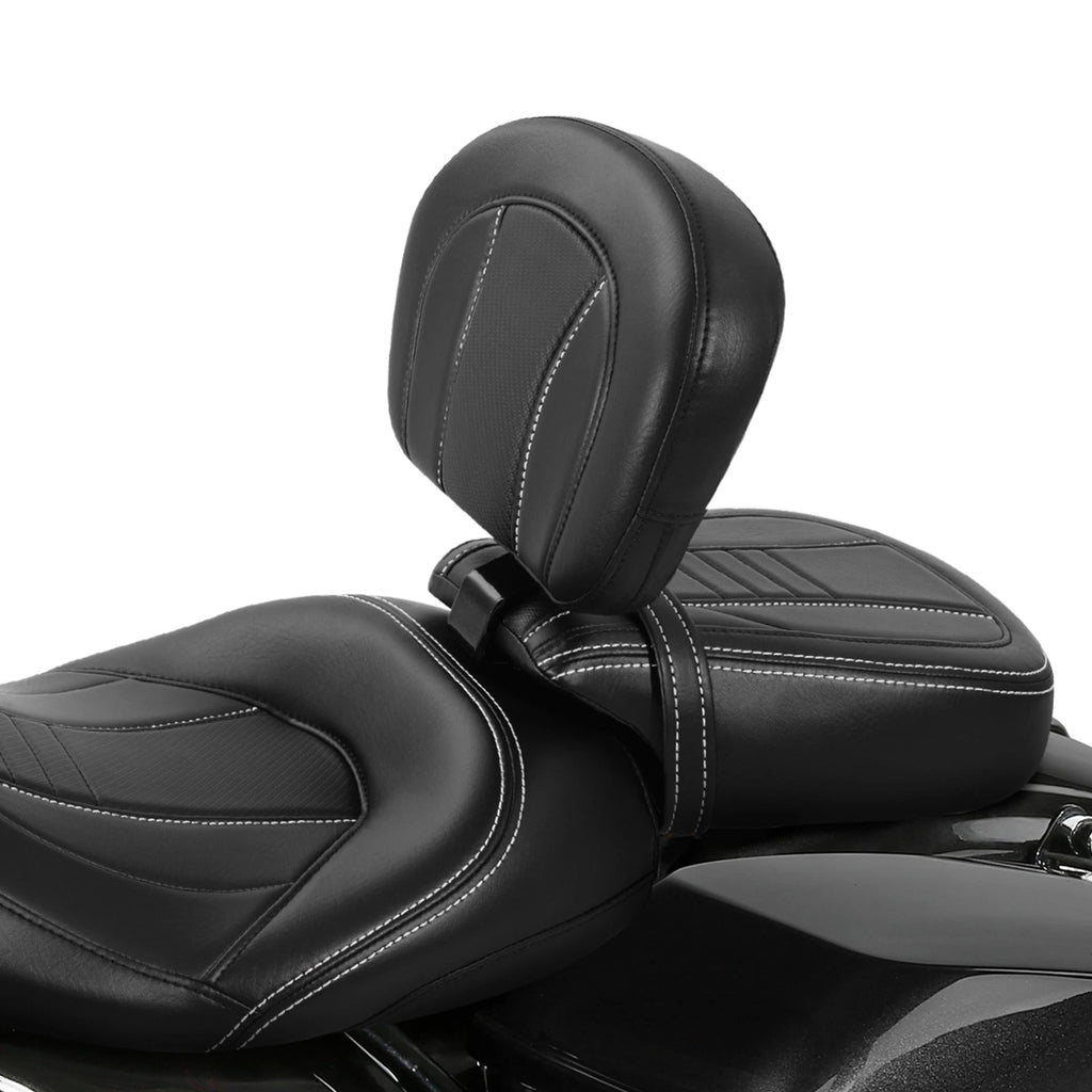 Backrest Pad for Harley Touring CVO Street Glide (2009–2023) Black