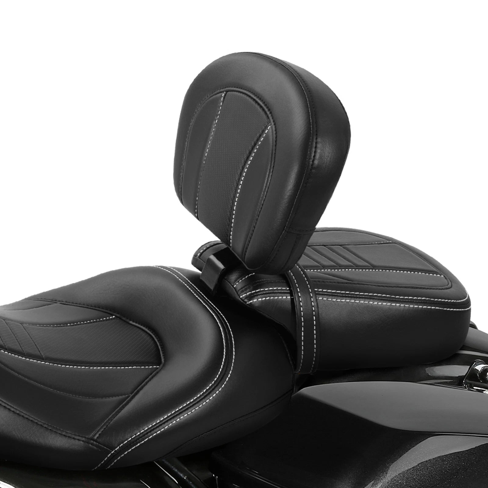 Backrest Pad for Harley Touring CVO Street Glide (2009–2023) Black