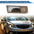 Front Driver Side Interior Door Handle for Buick Excelle (2003–2008) Beige Chrome