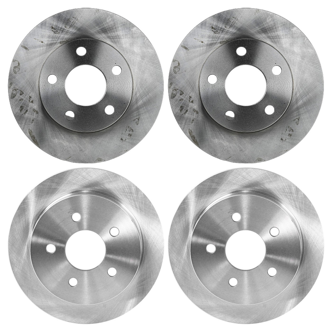 Front and Rear Brake Rotors for Pontiac Grand Am (1999–2005)