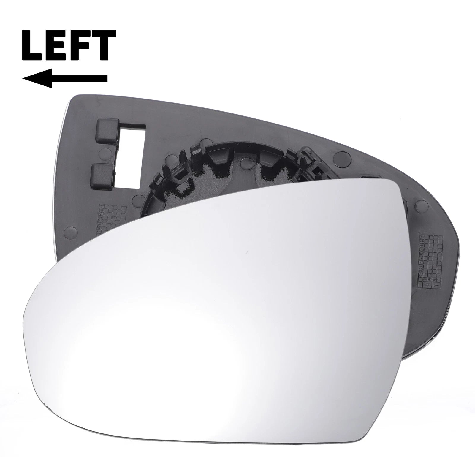 Left Side White Mirror Glass for Hyundai Tucson (Non-heated)