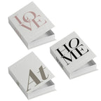 3Pcs Magnetic Closure Book Box Set for Home Decor Organization