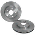 Front Disc Rotors & Bremtec Brake Pads for Toyota Corolla ZRE152 ZRE153 ZRE182 (2007-2018)