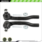 2X Front Outer Tie Rod End for Honda Fit (2009–2014)