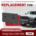 Front License Plate Holder Frame for Ram 2500 3500 (2018)