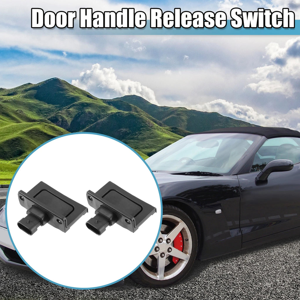 2 Pcs Door Latch Exterior Release Switch 22751230 for Chevrolet Corvette C6 (2005–2013)