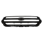Glossy Black Plastic Front Upper Bumper Grille for Ford Escape (2017â2019)