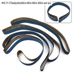 Set of 4 Ceramic Sanding Belts 72 Inch 40 60 80 120 Grit