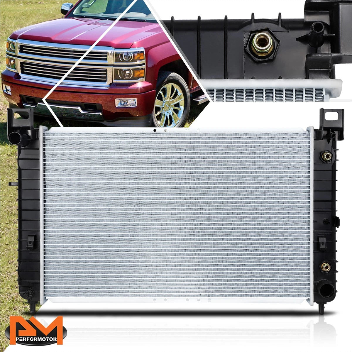 28" W Core OE Radiator for GMC Sierra/Yukon/Silverado/Escalade (1999–2006) DPI-2334