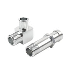 Heater Hose Fitting for Chevy Camaro, Impala, Malibu (3/4" Water Pump, 5/8" Intake)