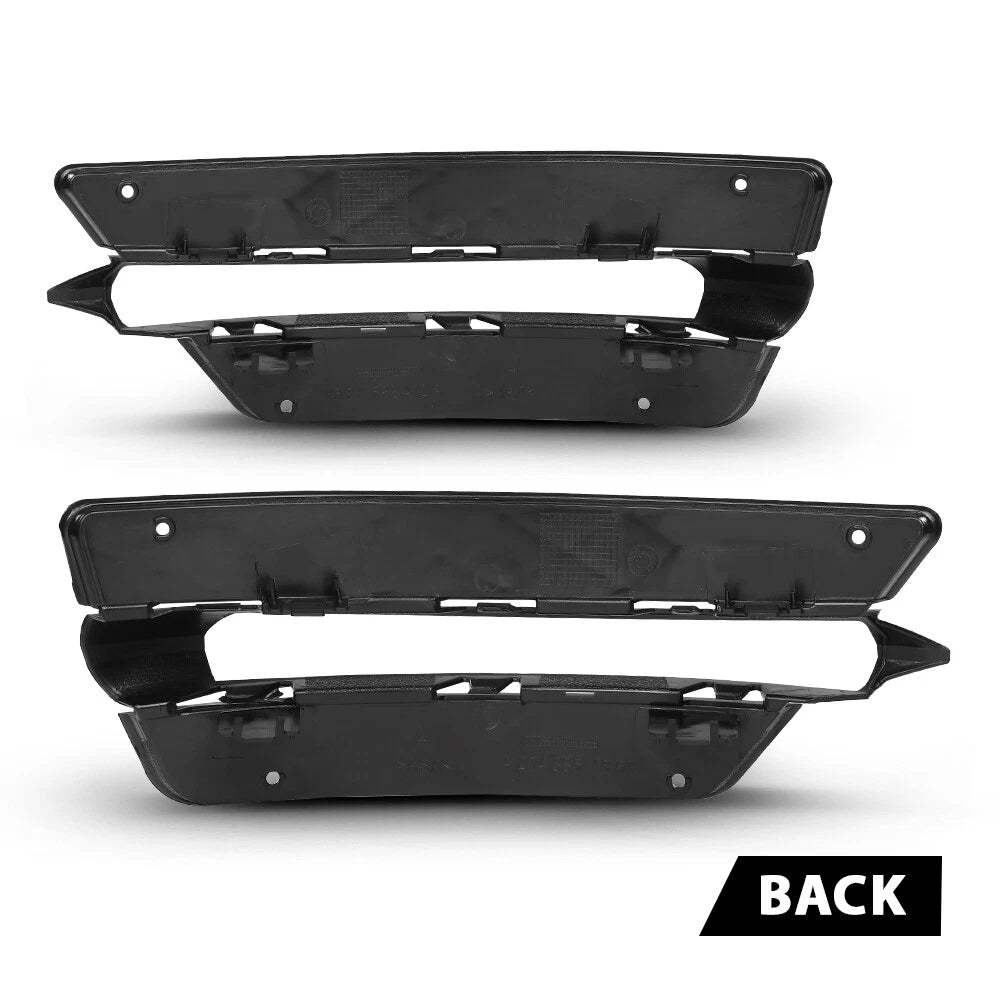 Set of 2 Fog Light Bezels for Mercedes Benz C250 C300 C350 (2012–2014)