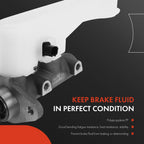 Brake Master Cylinder with Reservoir for Honda Element (2003-2005)