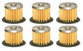 Set of 6 WIX Cartridge Fuel Filters for Buick Cadillac Chevrolet