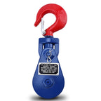 2 Ton Snatch Block with Swivel Hook for Wrecker Roll Back (3" Sheave)