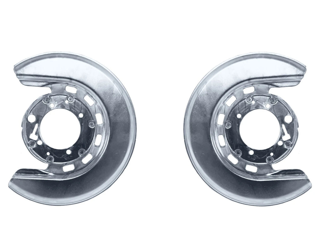 Rear Brake Rotor Backing Shield Plates Left Right for Chevy Corvette (1965–1982)