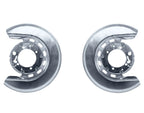 Rear Brake Rotor Backing Shield Plates Left Right for Chevy Corvette (1965–1982)