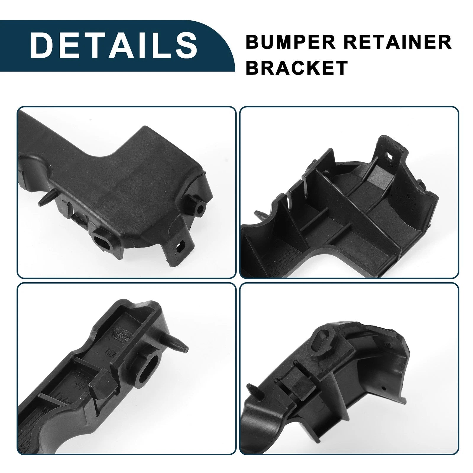 1pc Left Front Bumper Retainer Bracket No. 8E0807283E for Audi A4 (2004–2008)