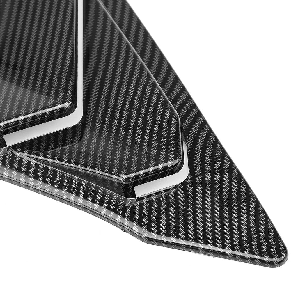Carbon Look Window Louver Vent Shutter Cover for Honda Civic Sedan (2022–25)