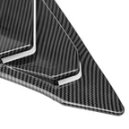 Carbon Look Window Louver Vent Shutter Cover for Honda Civic Sedan (2022–25)