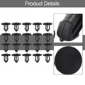 Clip / 10mm / Cowl Grille Clip Nylon Stem 20pcs for Civic Del Sol