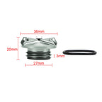 Engine Oil Drain Plug for Yamaha YZF-R1 R3 R6 TDM850 XJR1200 FJR1300
