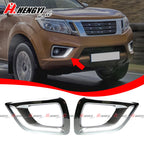 Set of 2 White LED DRL Daytime Running Light Lamps for Nissan Navara NP300 D23 (2015–2019)