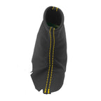 E Brake Boot Cover for Dodge Viper (2003–2006) Yellow Stitch PVC Leather