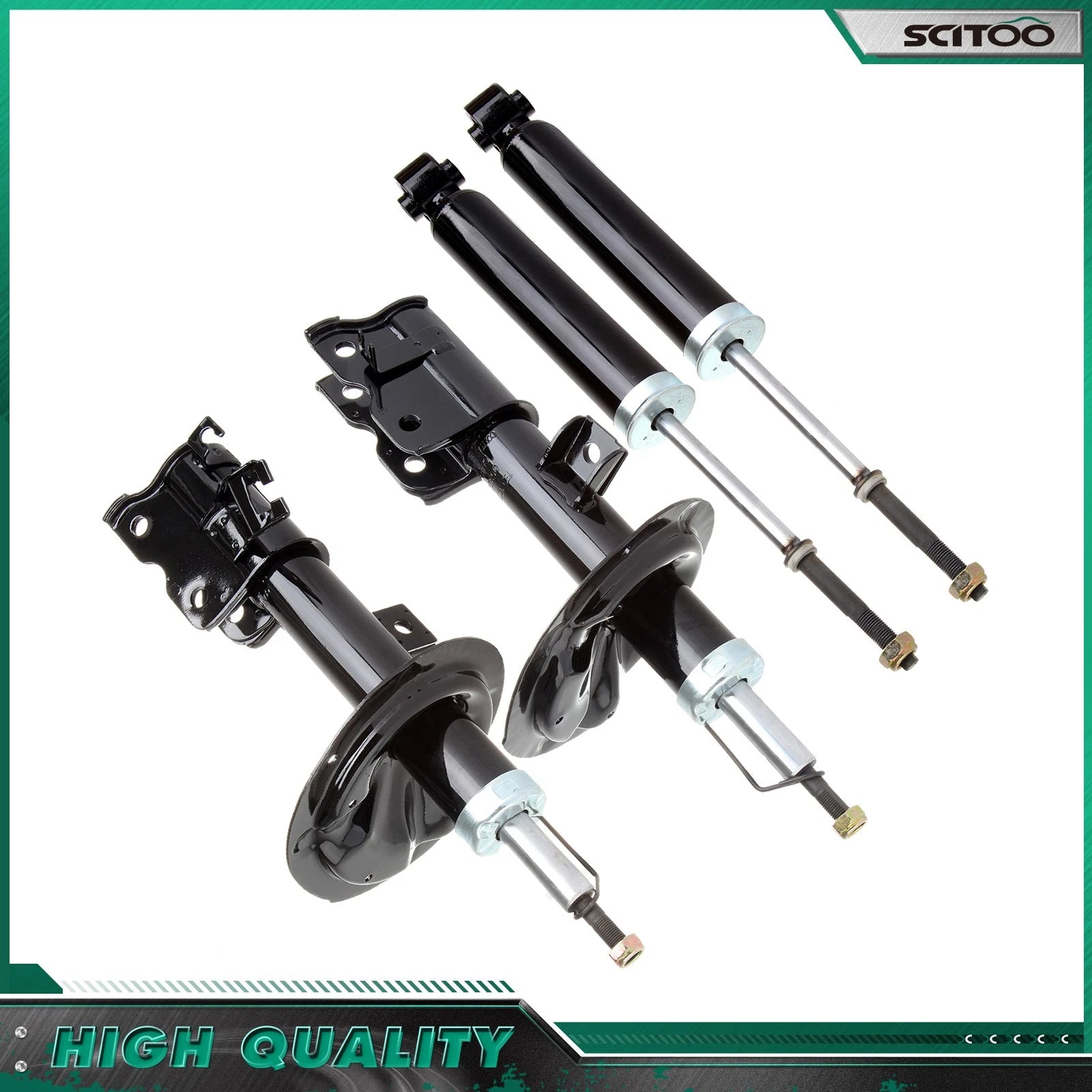 Front Rear Shocks Struts for Nissan Quest (2004–2009)