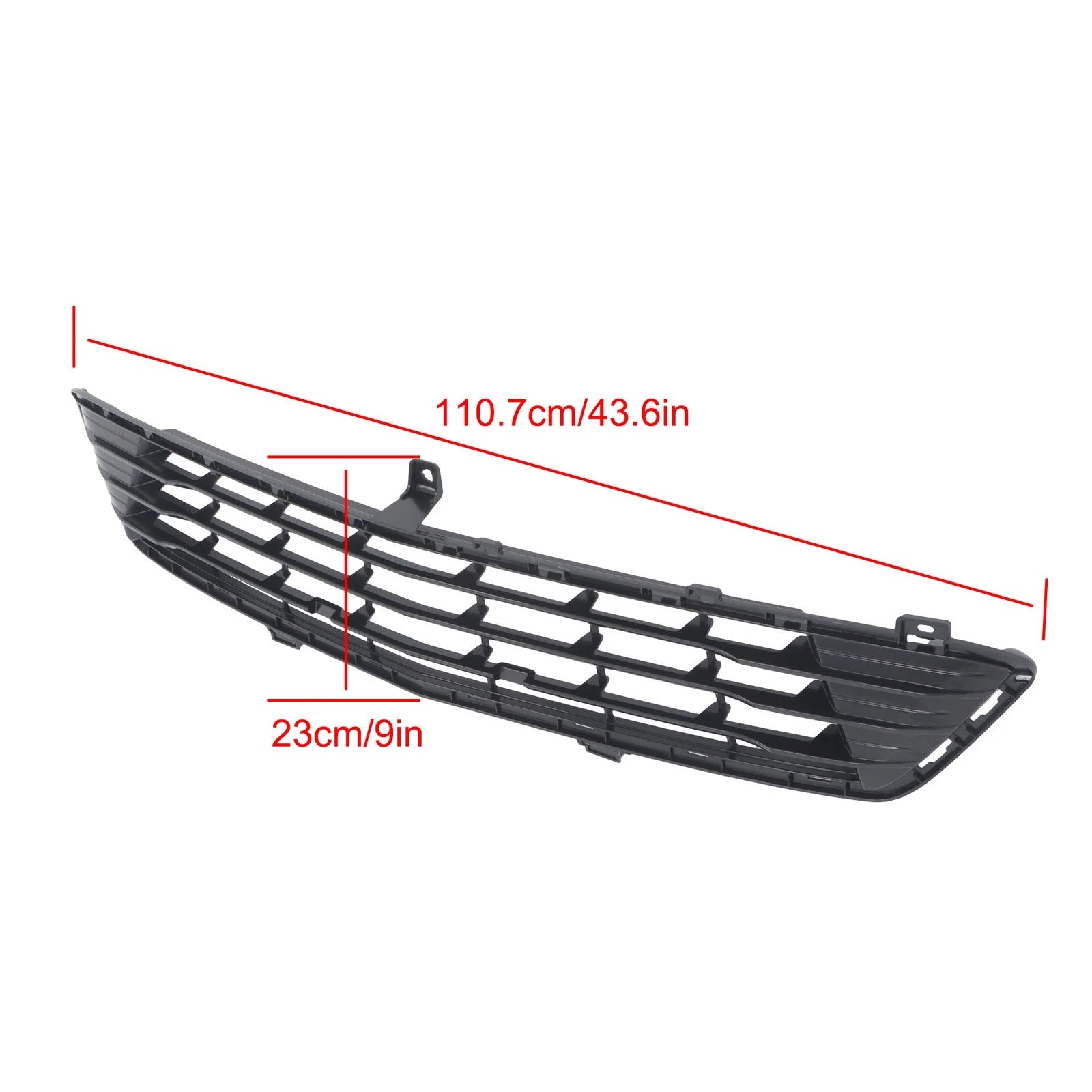 Front Lower Face Bar Mesh Grille for Cadillac XT5 (2020-2024) Black