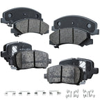 Brake Pad Set for Chevrolet Impala (2011–2013) Front and Rear