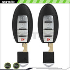 2X Keyless Entry Remote Fob for Nissan Murano (2019–2020) 285E3-9UF5B