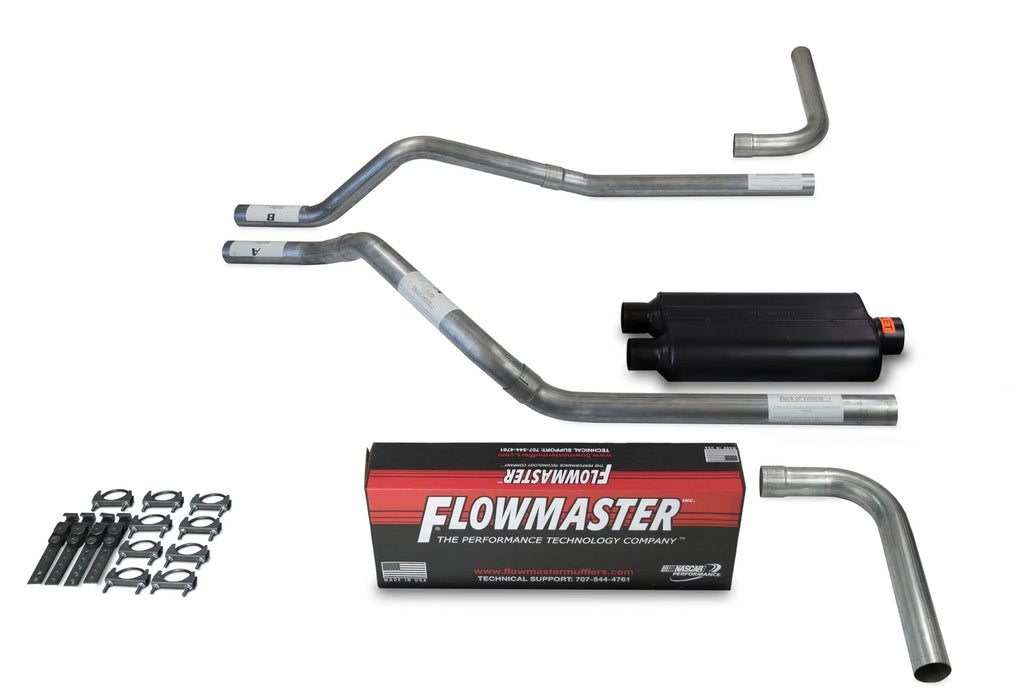 2.5" Dual Exhaust Kit for Chevy Blazer (2000–2004) Flowmaster 50 Series