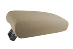 Leather Console Lid Pull Over Armrest Cover for Audi A6 (2012–2018) Beige
