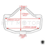 Front Engine Guard Crash Bar for Harley Sportster XL883 XL1200 (2004–Present)