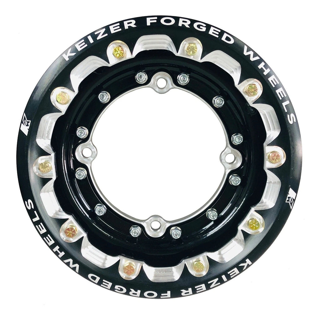 Set of 4 Beadlock Wheels for Suzuki LTR450 LTZ400 Z400 (9" Rear, 10" Front)