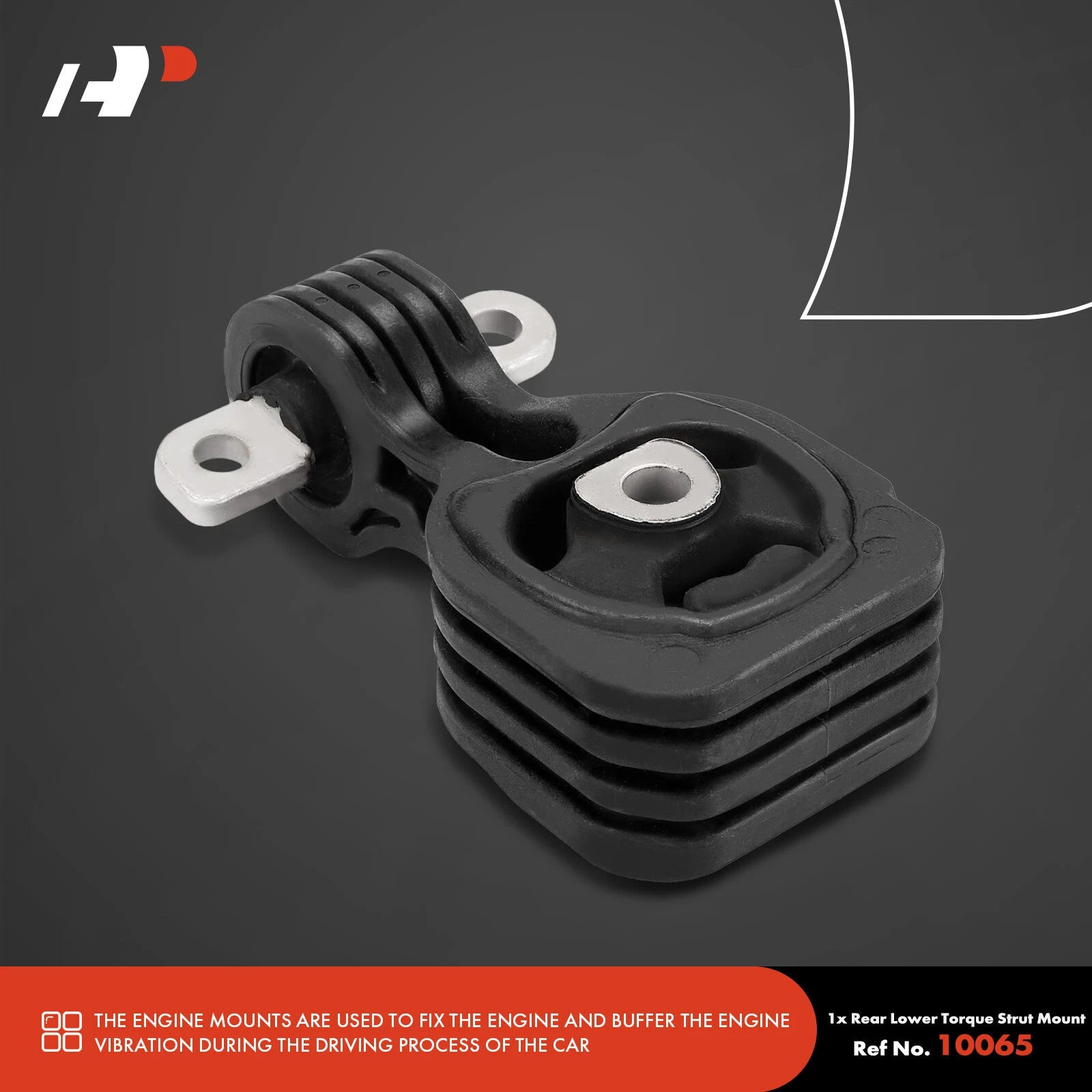 Set of 4 Engine Motor & Transmission Mounts for Honda CR-V (2017–2019)