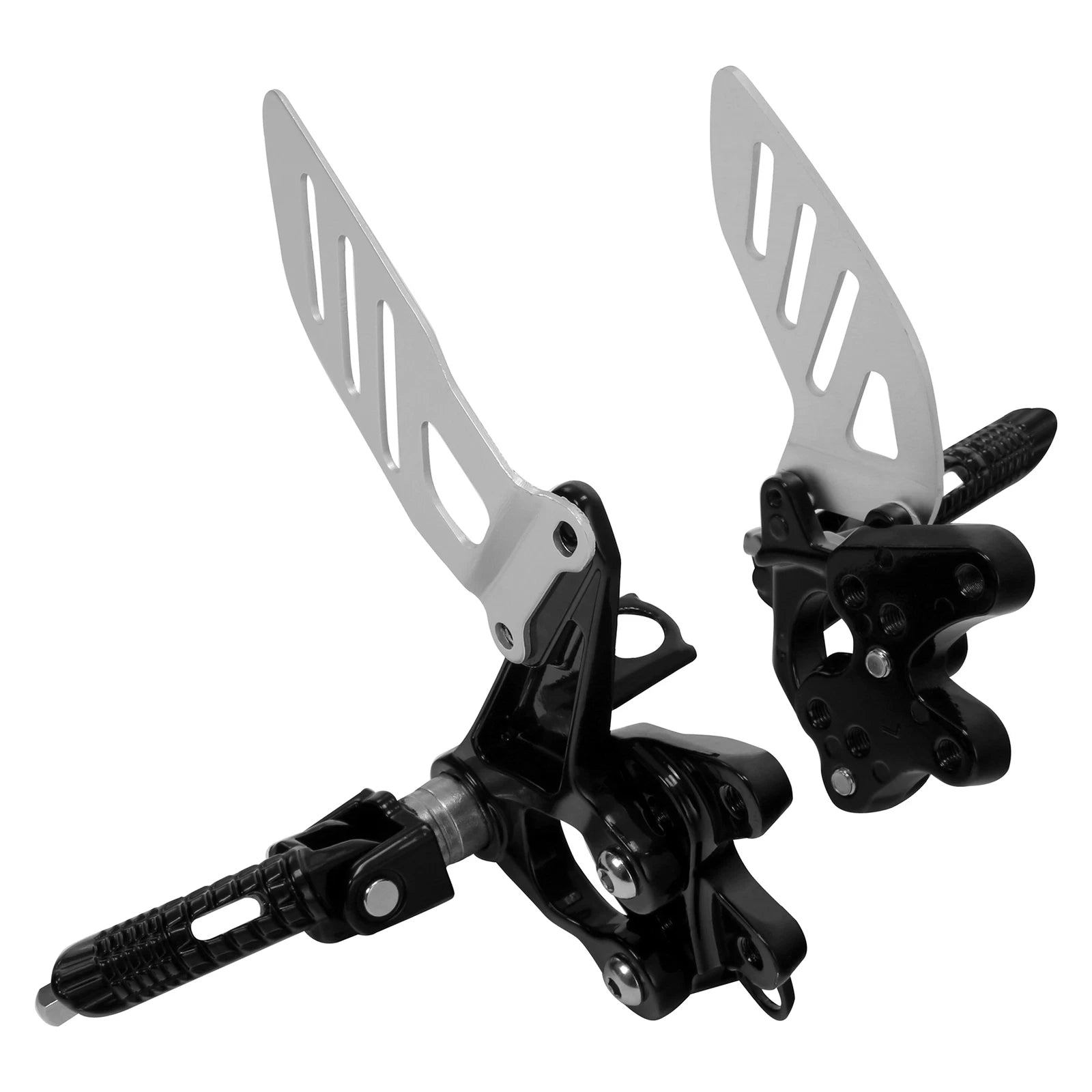 Front Rider Driver Foot Pegs Footrests Bracket for Suzuki GSXR1000 (2009–2016)