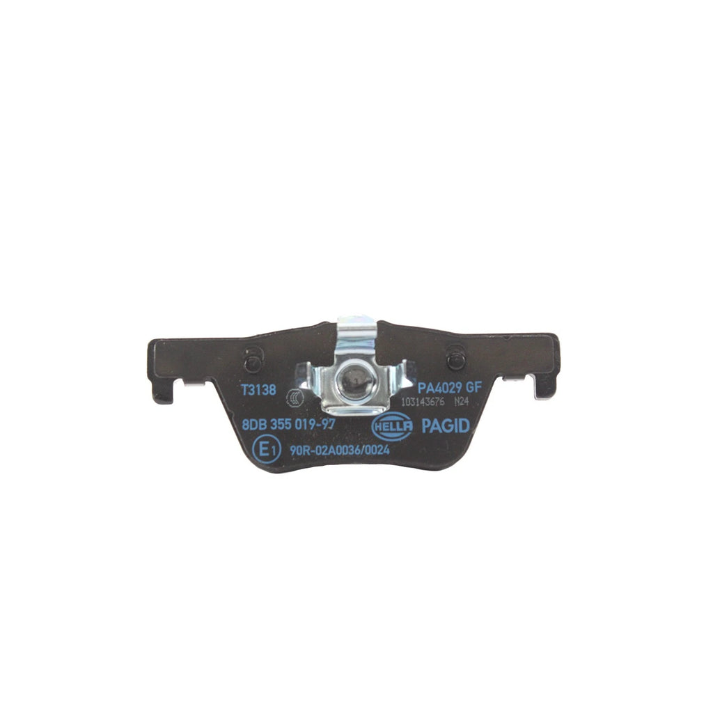 Set of 4 Hella Rear Low-Met Disc Brake Pads for BMW F22 228i F23 228i xDrive