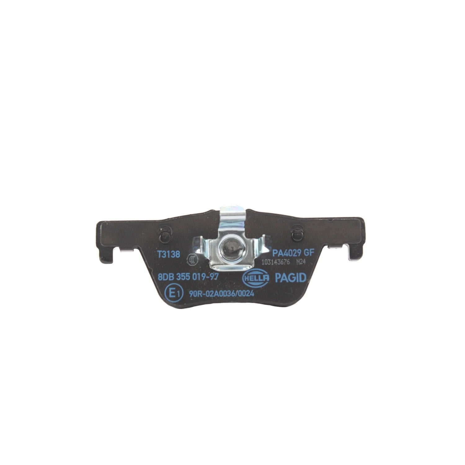 Set of 4 Hella Rear Low-Met Disc Brake Pads for BMW F22 228i F23 228i xDrive