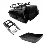 Chopped Trunk Backrest Rack for Harley Sport Glide (2018–2021)