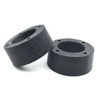 Set of 2 Black Heavy Duty Urethane Wheel Spacers 2.5" 4/110 for Kawasaki/Suzuki