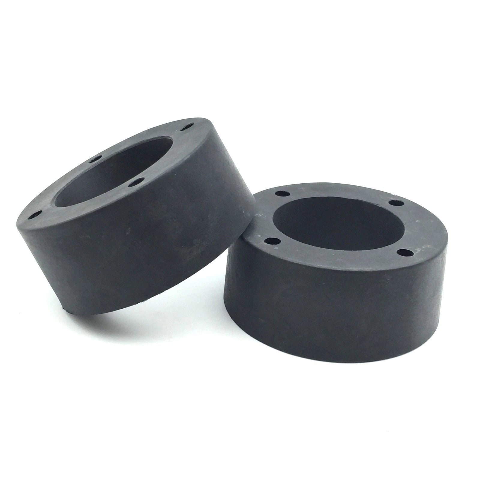 Set of 2 Black Heavy Duty Urethane Wheel Spacers 2.5" 4/110 for Kawasaki/Suzuki