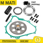 Starter Clutch Kit & Flywheel Puller Gasket for Yamaha Kodiak 400 (2002–2006)
