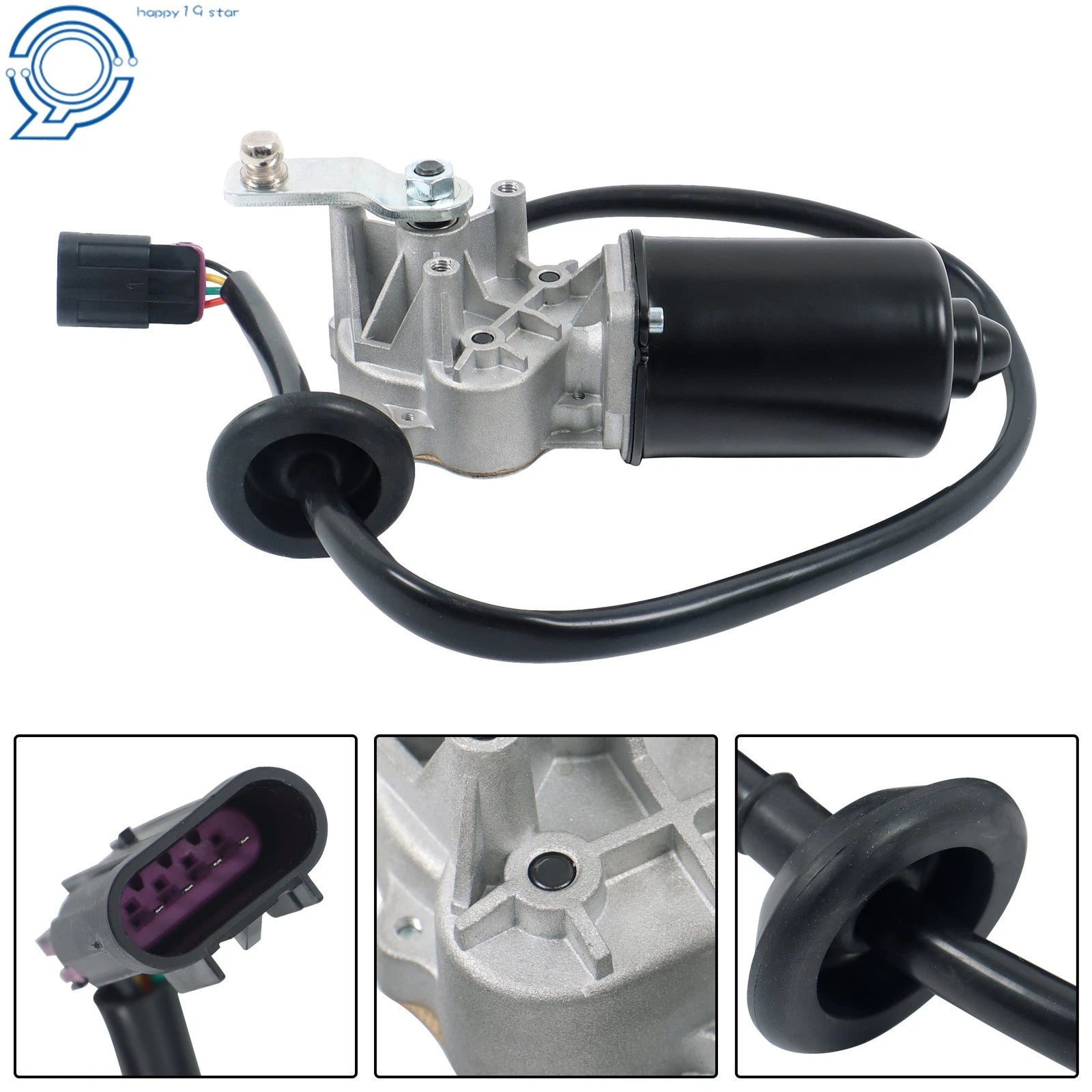 Windshield Wiper Motor for Chevy Colorado GMC Canyon Isuzu i280 i350 (2004–2012)