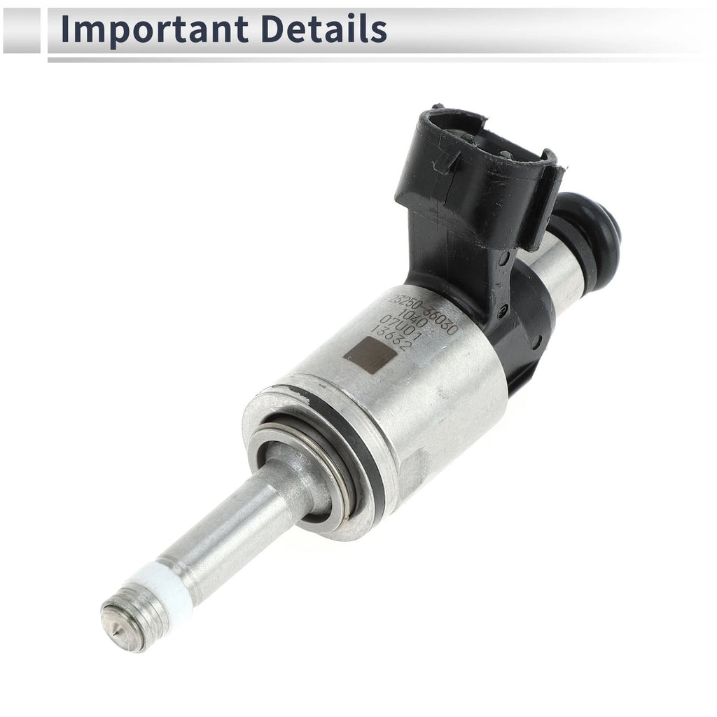 Fuel Injector for Lexus NX200t 2015–2017 (1 Pc, Black)