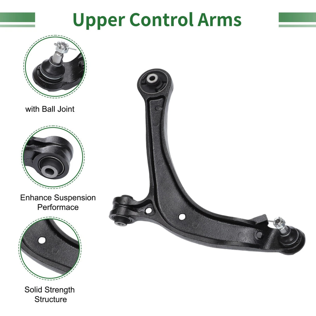 4pcs Front Suspension Kit Control Arm Sway Bar Link for Honda Odyssey (No.K750304)